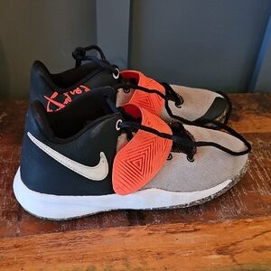 Nike Kids Shoes - Black and Orange Size 6y